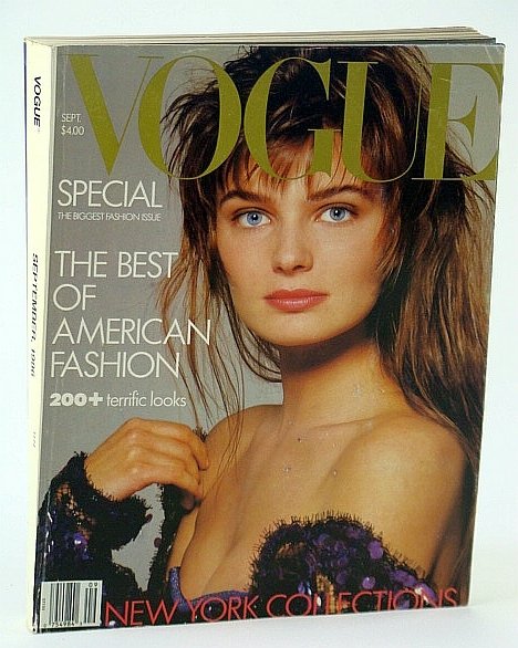 Vogue (US) Magazine, September (Sept.), 1986 - The Best of …