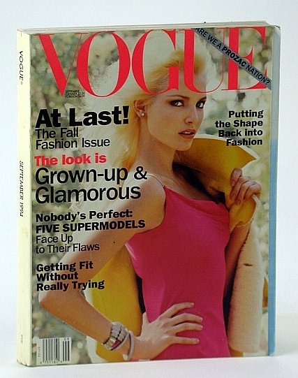 Vogue (US) Magazine, September (Sept.) 1994 - Fall Fashion Issue