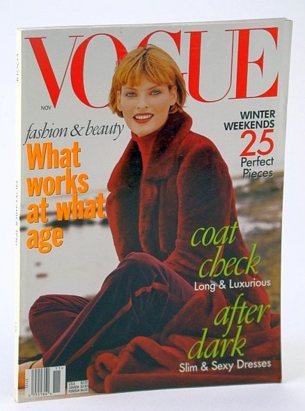Vogue (US) Magazine, November (Nov.) 1996 - What Works at …