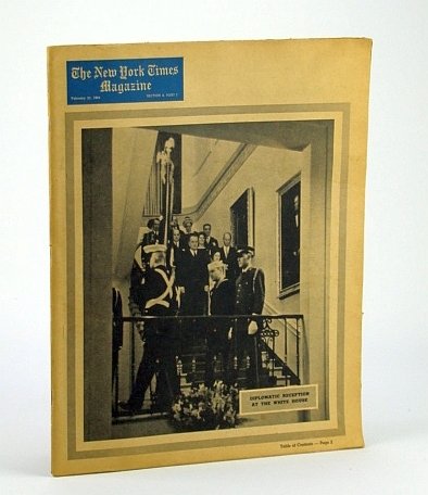 The New York Times Magazine, February (Feb.) 23, 1964: Gordie …