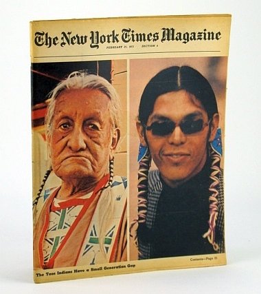 The New York Times Magazine, February (Feb.) 21, 1971 - …