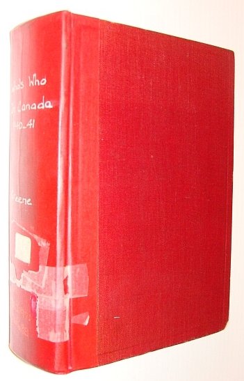 Who's Who in Canada, Including the British Possessions in the …