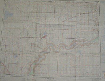 Picture Butte, Lethbridge County, Alberta, West of Fourth Meridian, Scale 1:50,000