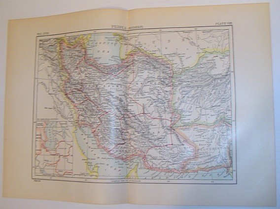 Map of Persia (Modern) - Circa 1902 | Immagine principale