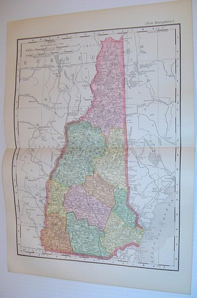 Rand McNally & Co.'s 1901 Coloured Map of the State …