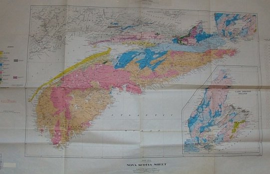 Nova Scotia Sheet - Map 39A