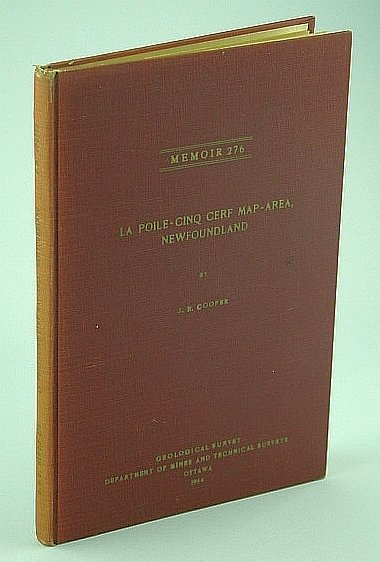 La Poile-Cinq Cerf Map-Area, Newfoundland - C.S.C. Memoir 276 (No. …