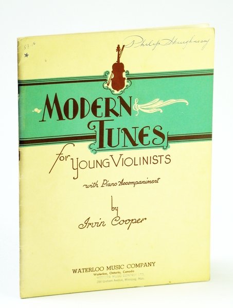 Modern Tunes for Young Violinists, with Piano Accompaniment