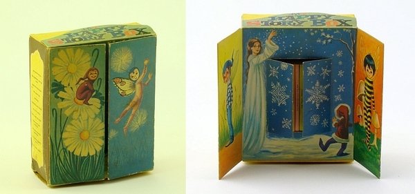 My Happy Story Box - Illustrated Cardboard "Casket" Display Case …