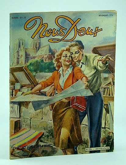 Nous Deux, No. 152, 1950 - J'Aime Les Bords De La Seine.