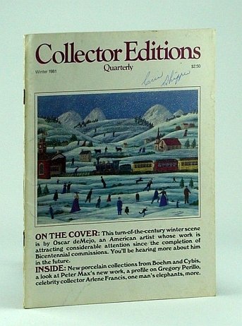 Collector Editions Quarterly, Winter 1981, Vol. 9. No. 5: Gregory …