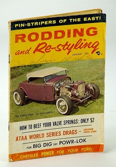 Rodding and Re-styling Magazine, January (Jan.) 1958, Volume 4, Number …