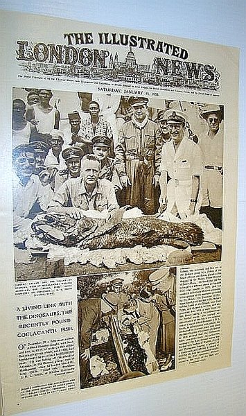 The Illustrated London News (ILN) January 10, 1953 - Coelacanth …