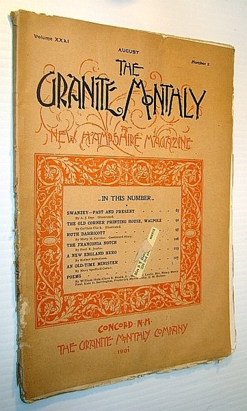 The Granite Monthly - A New Hampshire Magazine of Literature, …