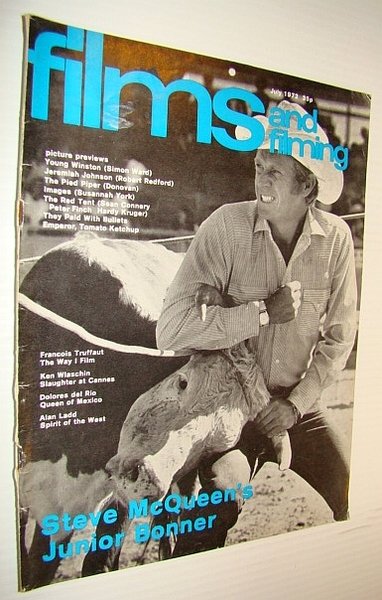 Films and Filming Magazine, July 1972: Steve McQueen Cover Photo …