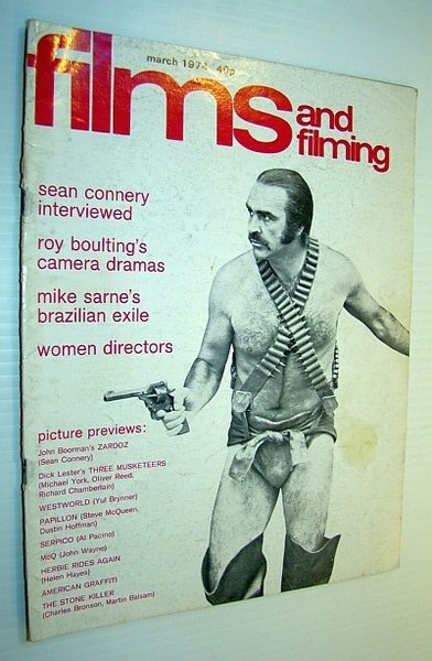 Films and Filming Magazine, March 1974 - Sean Connery Cover …