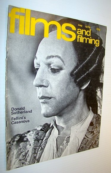 Films and Filming Magazine, May 1976 - Cover Photo of …