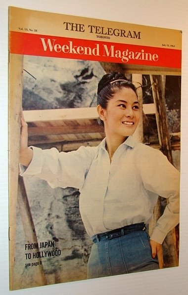 Weekend Magazine, 13 July 1963 - Eiko Taki Cover Photo