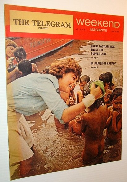 Weekend Magazine, 29 June 1968 - Carolyn Dyall Cover Photo