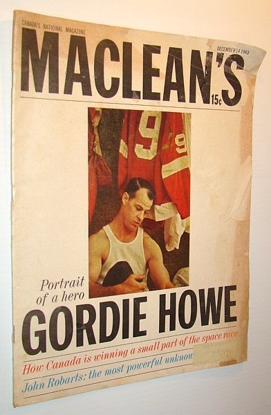 Maclean's - Canada's National Magazine, December 14, 1963 - Gordie …