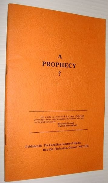 A Prophecy?