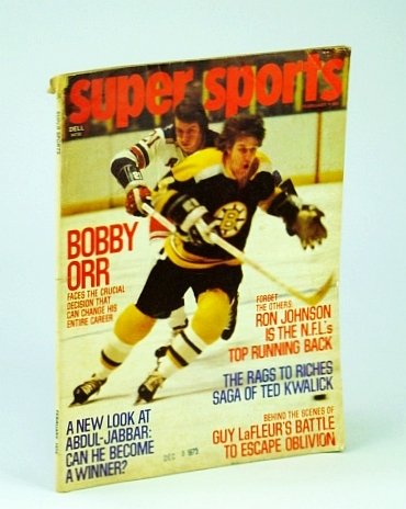 Super Sports (SuperSports) Magazine, February (Feb.), 1974 - Bobby Orr …