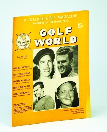 Golf World - A Weekly Golf Magazine, Dec. (December) 30, …
