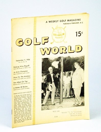 Golf World - A Weekly Golf Magazine, 7 September (Sept.), …