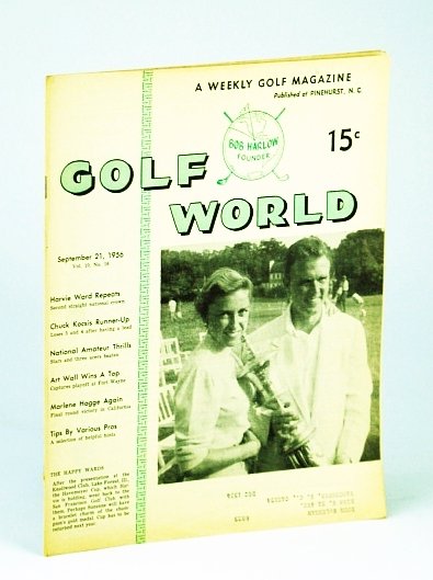 Golf World - A Weekly Golf Magazine, 21 September (Sept.), …