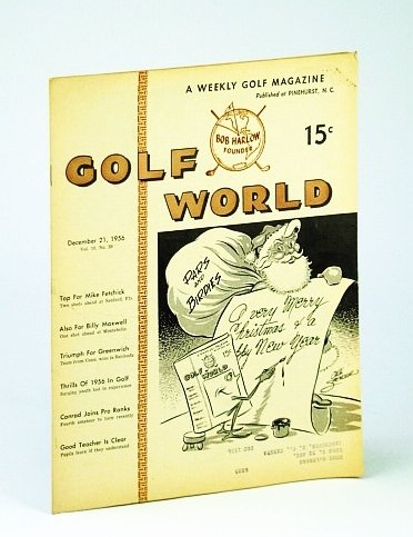 Golf World - A Weekly Golf Magazine, 21 December (Dec.), …