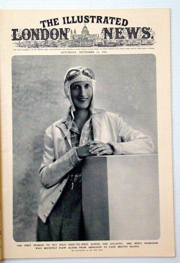 The Illustrated London News, September (Sept.) 12, 1936: Lovely Cover …