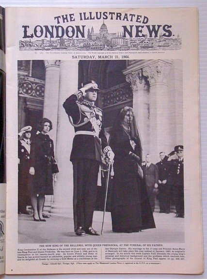 The Illustrated London News, March (Mar.) 21, 1964 - Funeral …