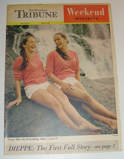 The Winnipeg Tribune - Weekend Magazine, August 18, 1962: Dieppe