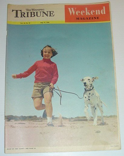 The Winnipeg Tribune - Weekend Magazine, August 27, 1960