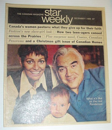 Star Weekly - The Canadian Magazine: December 7, 1968 *LORNE …