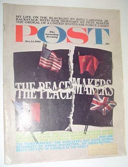 The Saturday Evening Post, October 14, 1961 *BACKSTAGE WITH BOB …
