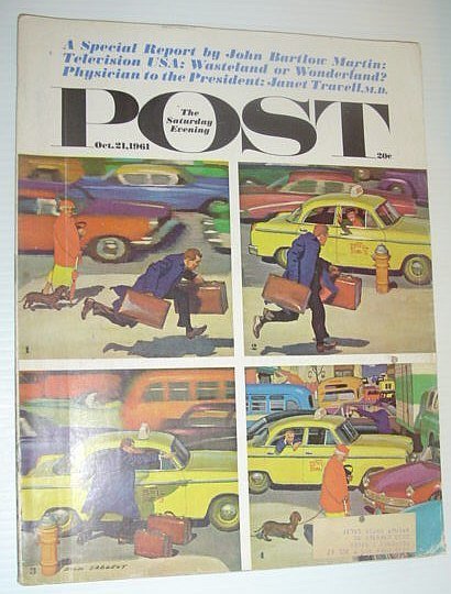 The Saturday Evening Post, October 21, 1961 *TELEVISION USA - …