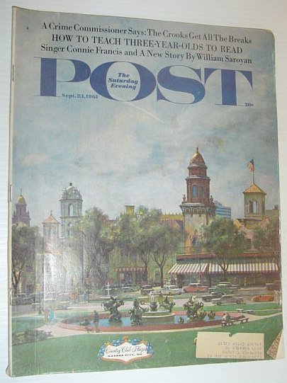 The Saturday Evening Post, September 23, 1961 *CONNIE FRANCIS FEATURE …