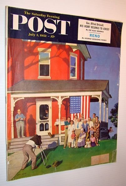 The Saturday Evening Post, July 5, 1952 - Reno / …