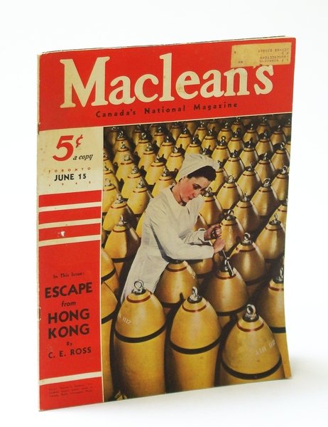 Maclean's, Canada's National Magazine, June 15, 1942, Vol. 55, No. … | Immagine principale