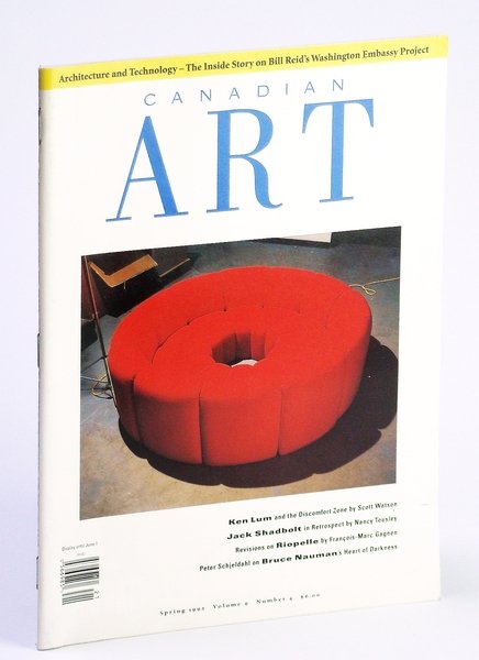Canadian Art Magazine, Spring 1992, Volume 9, Number 4: The …