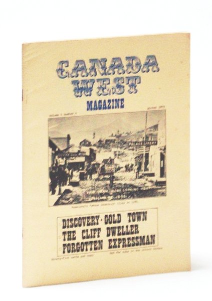 Canada West Magazine, Winter 1972, Volume 4, Number 4 - …