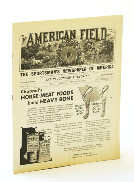 The American Field - The Sportsman's Newspaper [Magazine] of America, …