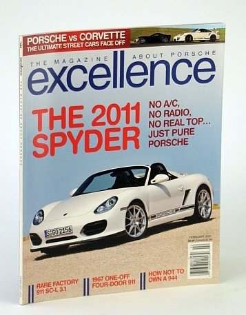 Excellence - The Magazine About Porsche, February (Feb.) 2010 - …