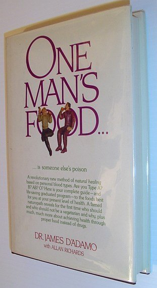 One Man's Food. Is Someone Else's Poison