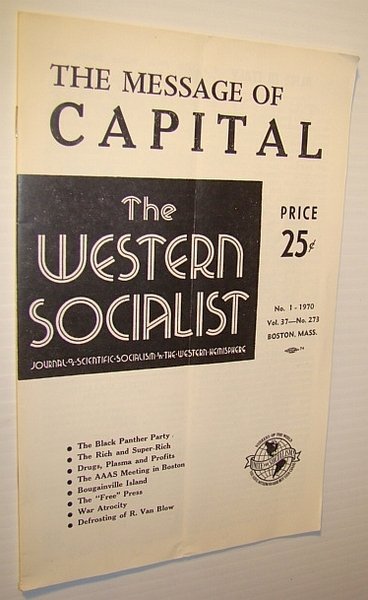 The Western Socialist - Journal of Scientific Socialism in the …