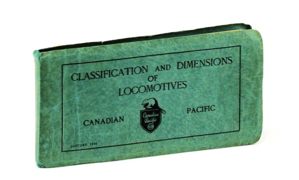 Classification and Dimensions of Locomotives