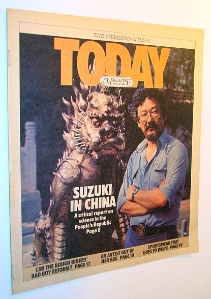 Today Magazine, 8 November 1980 - David Suzuki Cover