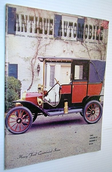 Antique Automobile Magazine - Official Publication of the Antique Automobile …