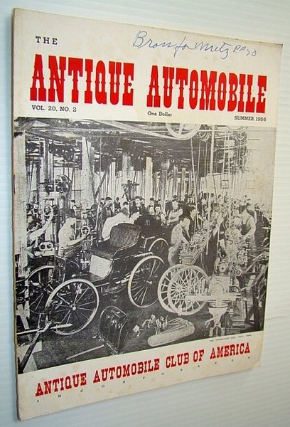 The Antique Automobile Magazine, Summer 1956 (Vol. 20, No. 2)